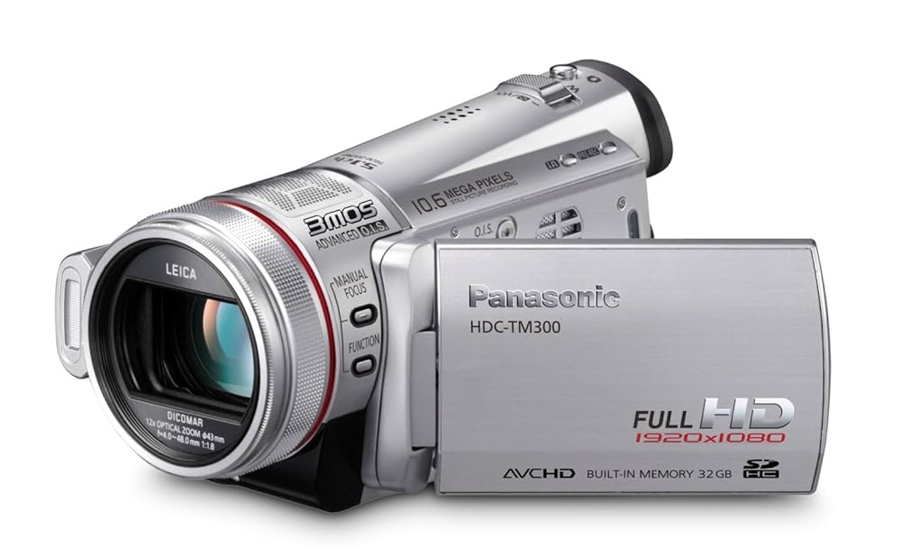 【RO34】フルHD Panasonic HDC-TM300 ビデオカメラ Amazon.com : Panasonic HDC-TM300 Twin Media HD Camcorder